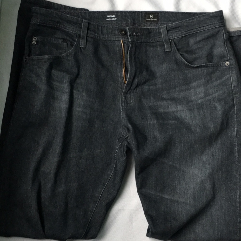 AG Adriano Goldschmied Dar Gray Jeans 36x34